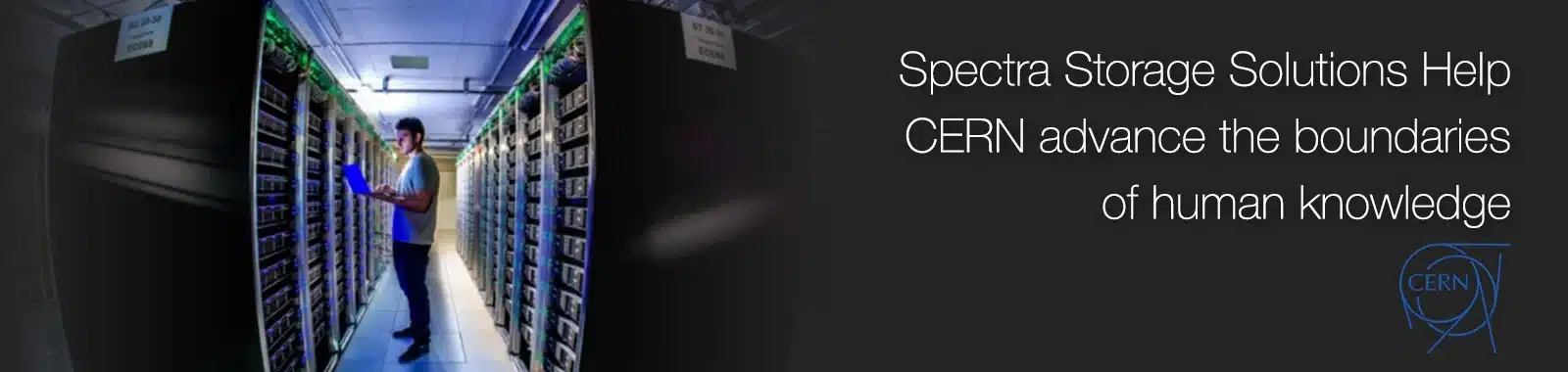 Banner: Spectra Logic/CERN
