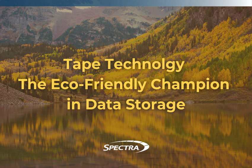 Tape Technology-The Eco Friendly Champion in Data Storage