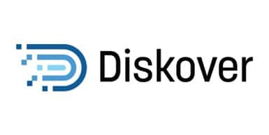 Diskover logo with Spectra Logic BlackPearl Certified Partner designation, representing data management expertise