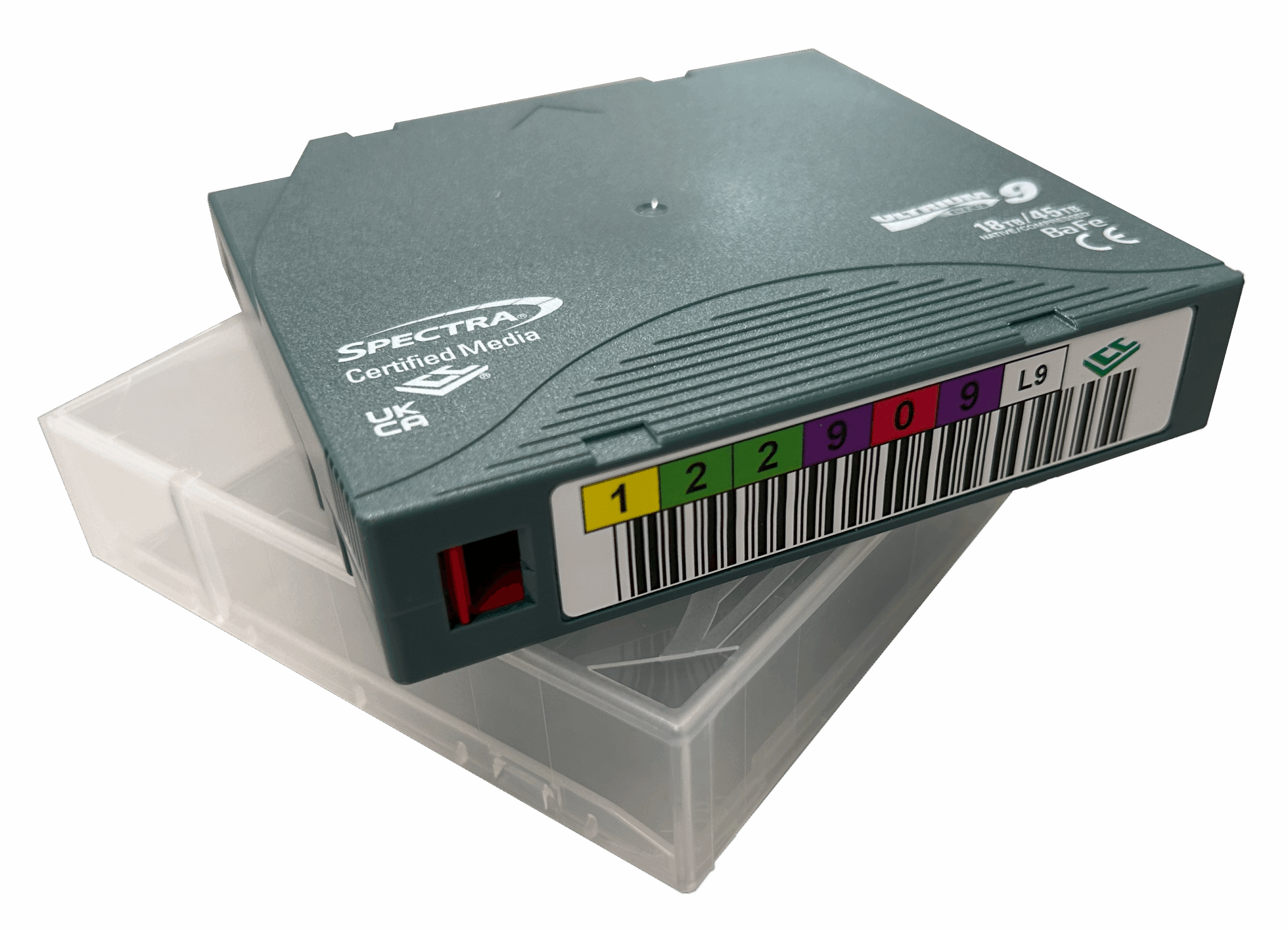 LTO-9 tape drives and media offering 18TB native capacity and secure archival storage from Spectra Logic

