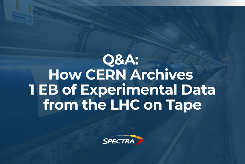 Q&A: How CERN Archives 1 Exabyte of Experimental Data from the Large Hadron Collider on Tape