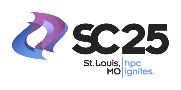 SC25 conference logo highlighting Spectra Logic's exhibition presence