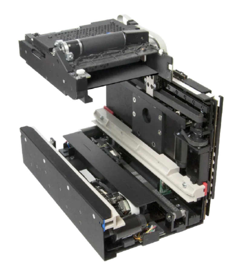 High-performance dual-robot system in the Spectra Logic TFinity Library, offering efficient data handling and rapid media retrieval in enterprise storage environments