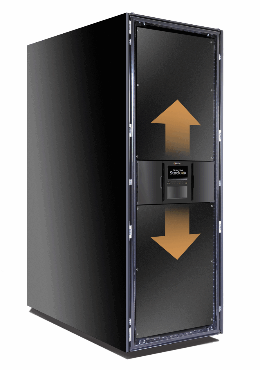 Spectra Stack scalable tape library for mid-size data storage environments