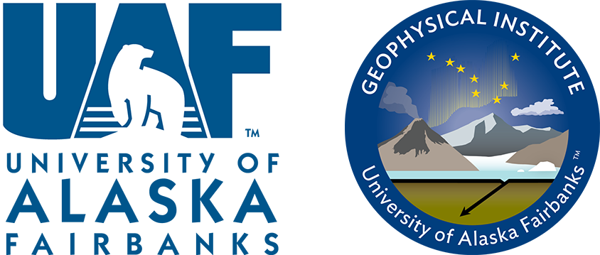University of Alaska Fairbanks, Geophysical Institute logos