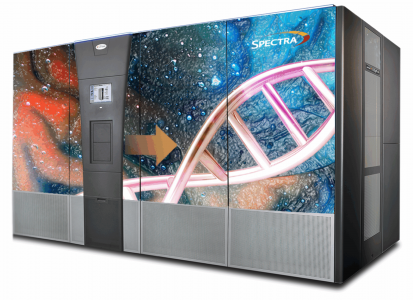 Spectra TFinity Library Spectra TFinity enterprise tape library with scalable high-density data storage